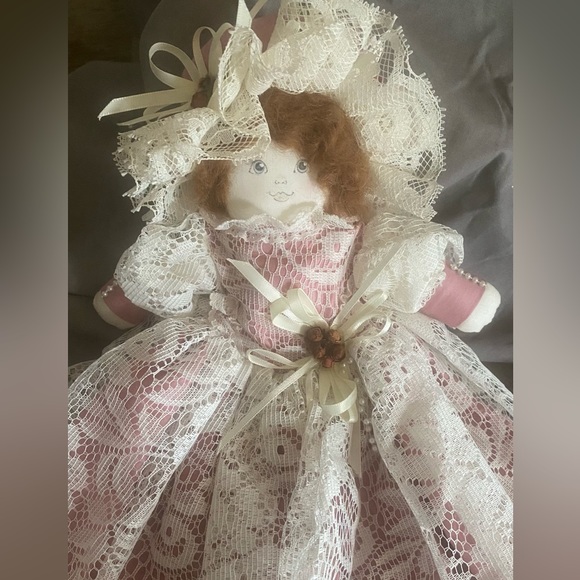 1993 Ozark Mtn Crafts Handmade Fabric Doll - Picture 12 of 15